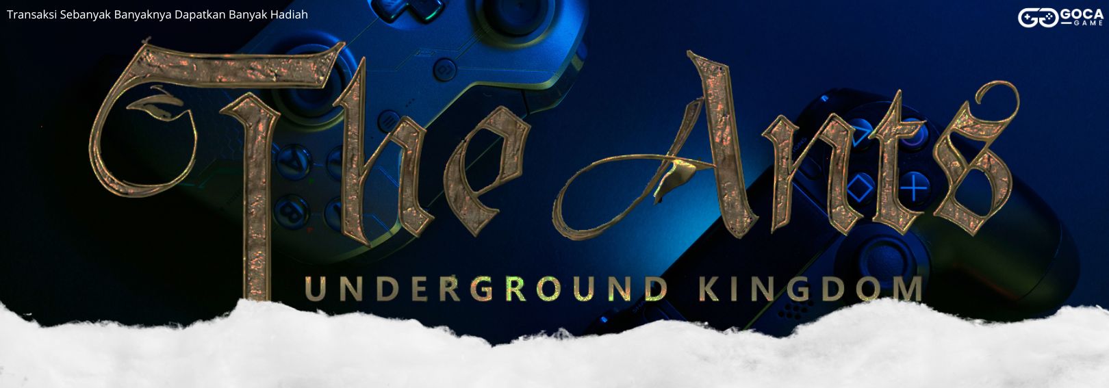 Top Up The Ants Underground Kingdom Termurah, Bisa Pakai Pulsa & Terpercaya