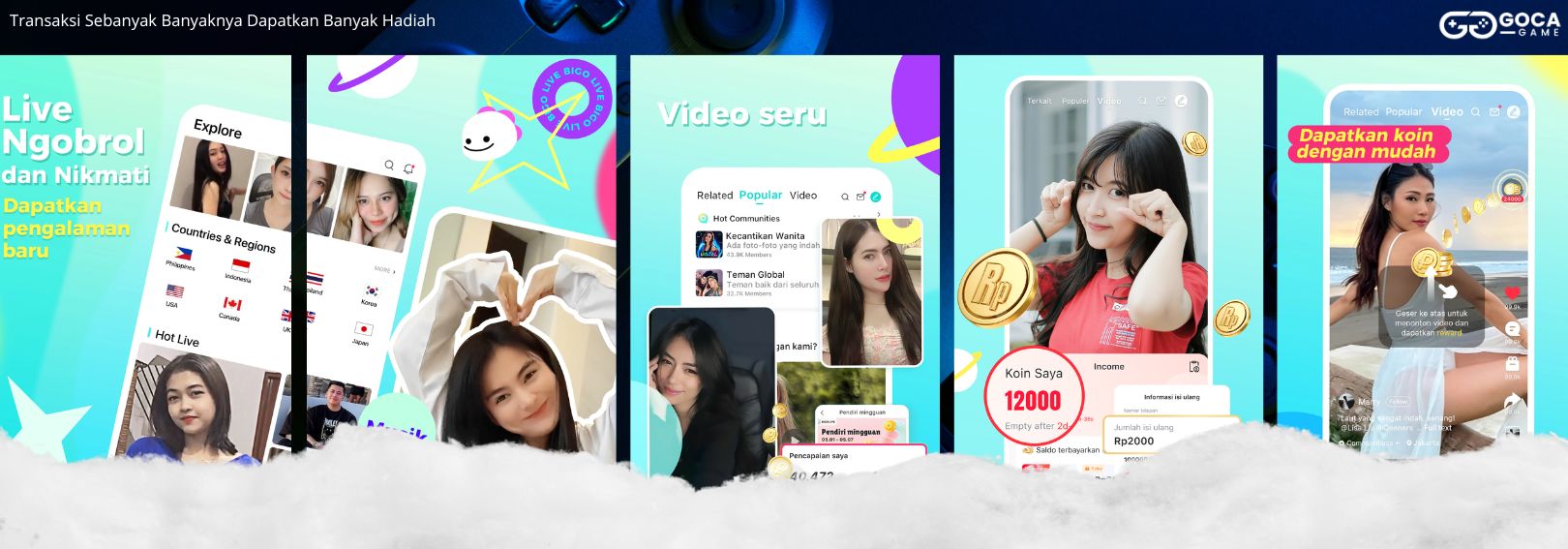 Top Up Bigo Live Termurah, Bisa Pakai Pulsa & Terpercaya