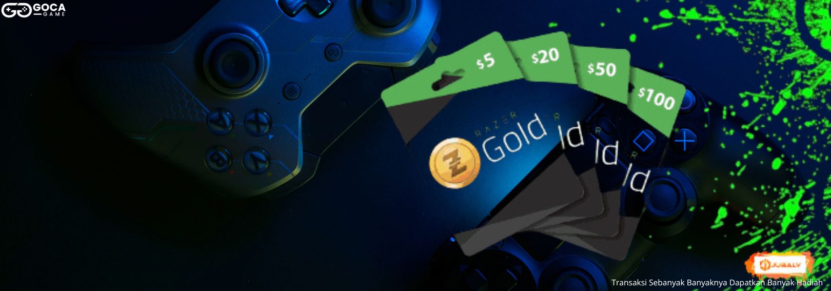 Top Up Razer Gold Termurah, Bisa Pakai Pulsa & Terpercaya